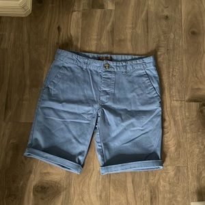 Blue shorts